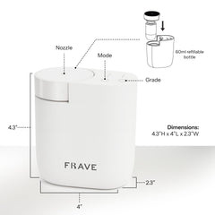 Frave Air Lux Diffuser operates quietly for bedrooms and offices.