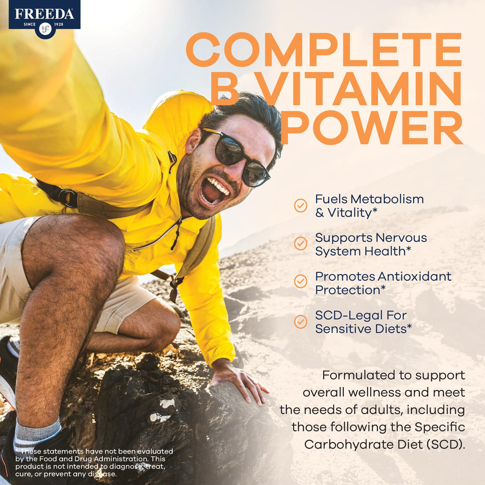 FREEDA Vegan Kosher formula close-up showing gentle digestion benefits.