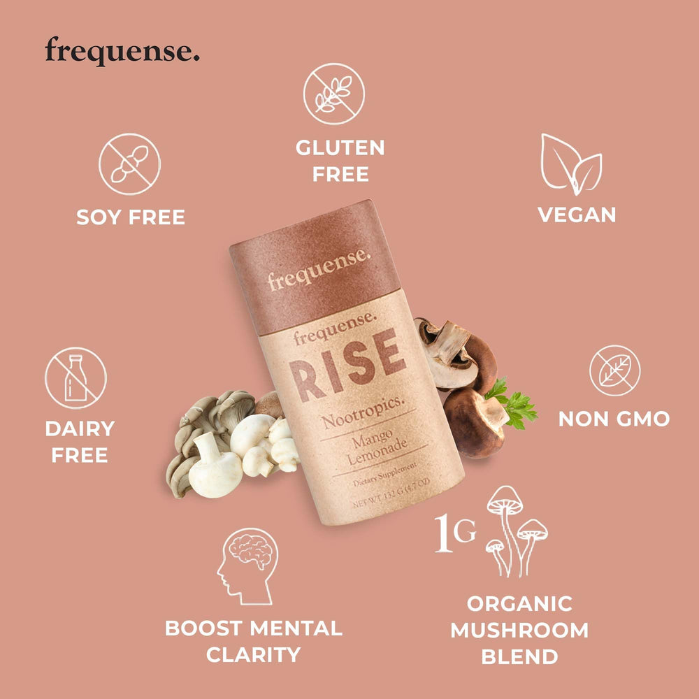 Frequense Rise daily-use scene suggesting creativity and clarity