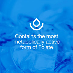 Fresh Nutrition L-Methylfolate packaging box emphasizes vegan, non-GMO features.