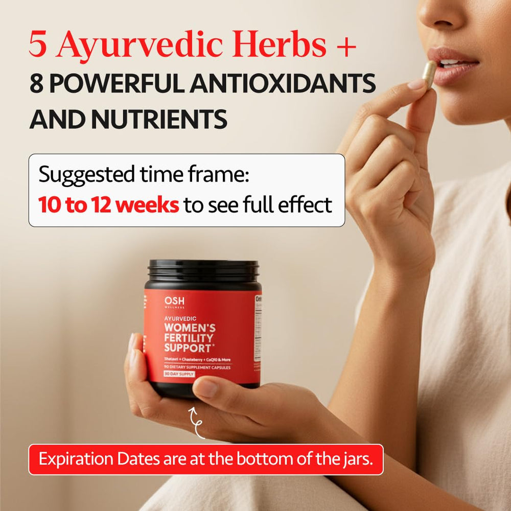 Freshly Moms ashwagandha capsules aid stress resilience and cycle regularity.