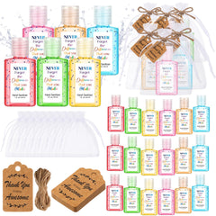 Frienda 24-mini hand sanitizers in travel size ready for on-the-go use.