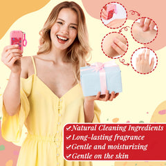 Frienda 24 motivational cards accompany the sanitizer set for thoughtful appreciation.
