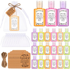 Frienda 24-set thank-you mini hand sanitizers bulk gift for guests