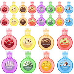 Frienda mixed scent pack hand sanitizer bottles arranged for display