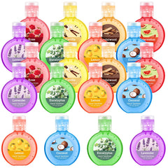 Frienda rose scented hand sanitizer bottle with flip cap for travel hygiene