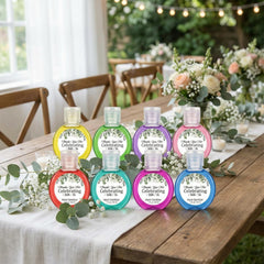 Frienda check-in table sanitizer, ready for guest access