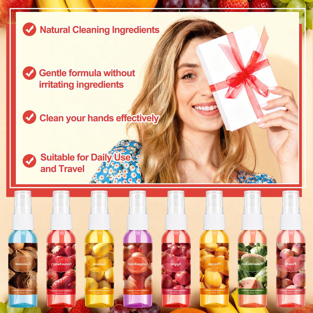 Frienda coconut fragrance sanitizer adds tropical notes while cleansing hands