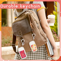 Frienda compact 2.2 x 3.35 inch bottle fits pockets for daily use