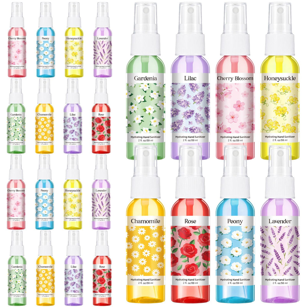 Frienda floral scented hand sanitizer set in bulk box for gifts and events
