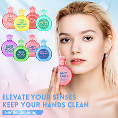 Frienda lemon scent hand sanitizer 1oz bottle for refreshing clean.