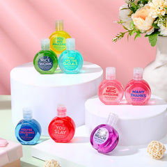 Frienda mint scent hand sanitizer 1oz bottle for quick sanitation.