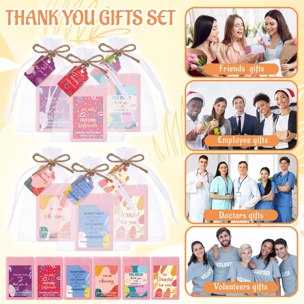 Frienda motivational cards and organza bags for gifts