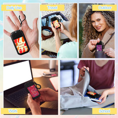Frienda compact pocket-size sanitizer fits in purse or pocket