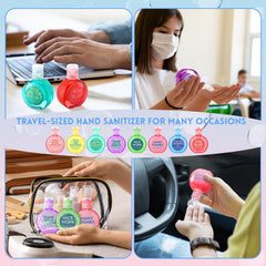 Frienda watermelon scent hand sanitizer 1oz bottle for travel bags.