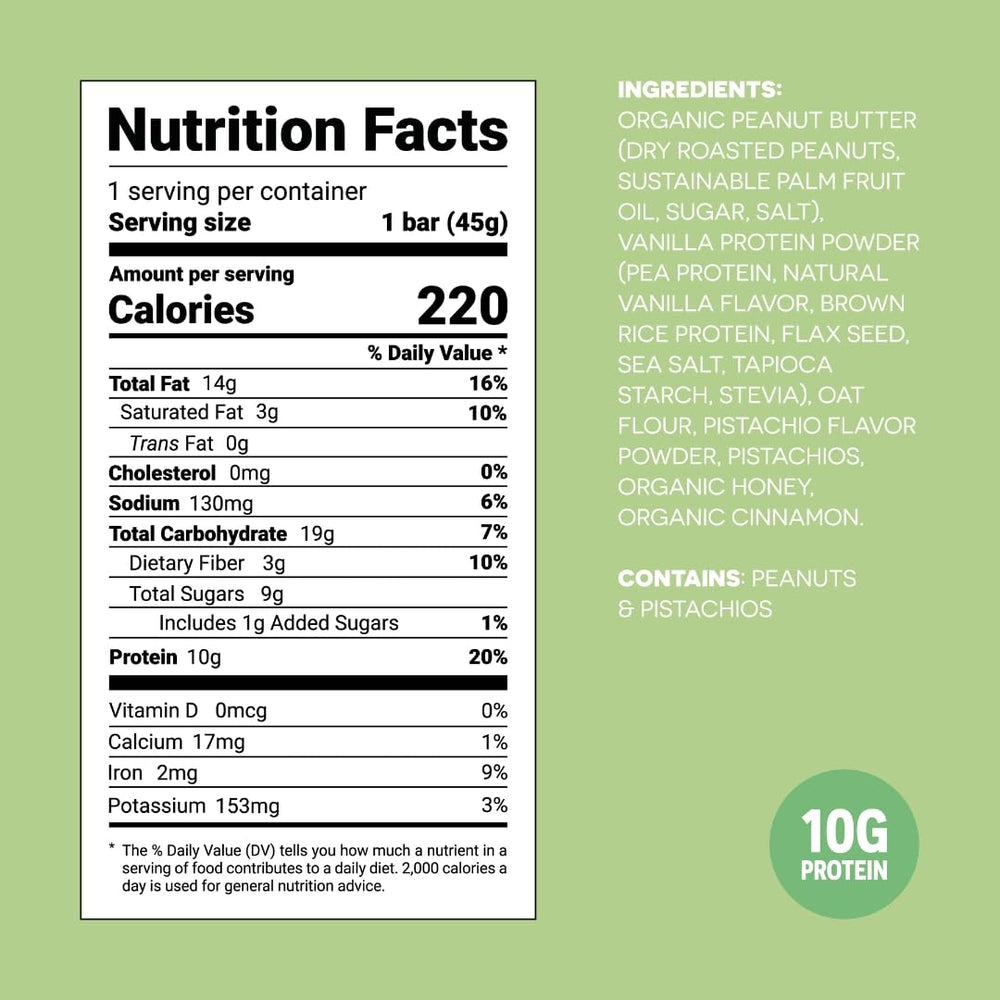 FRO PRO five core ingredients highlight simple, clean nutrition