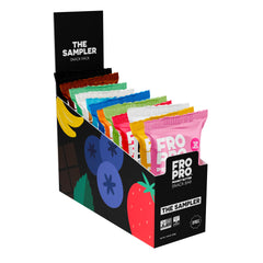FRO PRO Snack Bar peanut butter bar front view for on-the-go protein boost.