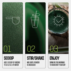 Frog Fuel Performance Greens glass of water shows easy hydration and flavor