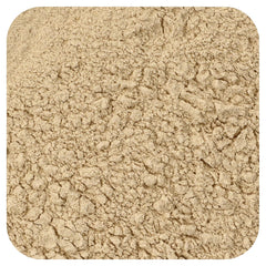 Frontier Ashwagandha Root Powder in a bulk bag, easy pantry storage.