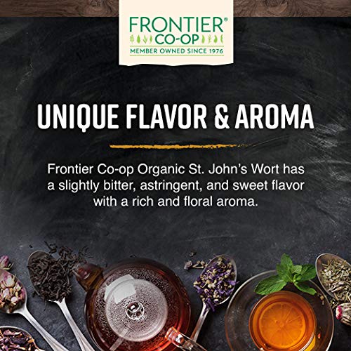 Frontier Co-op Saint John's Wort for tinctures and oil infusions.