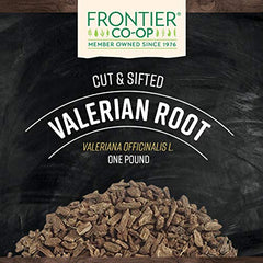 Frontier Co-op valerian root tea brewing enhances bedtime aroma.