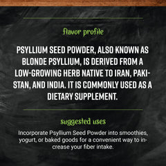 Frontier Psyllium Seed Powder baking-hero image shows versatile texture in baked goods.