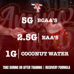 Amino Flood electrolyte formulation supports hydration during intense sessions.