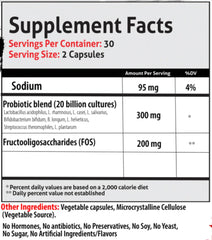 FRONTLINE FORMULATIONS Essentials capsules closeup for daily probiotic support on the go.