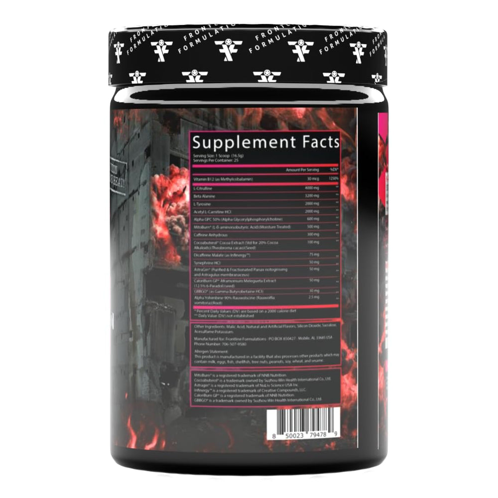 Manhattan Project scoop dispense shown for quick pre-workout mix