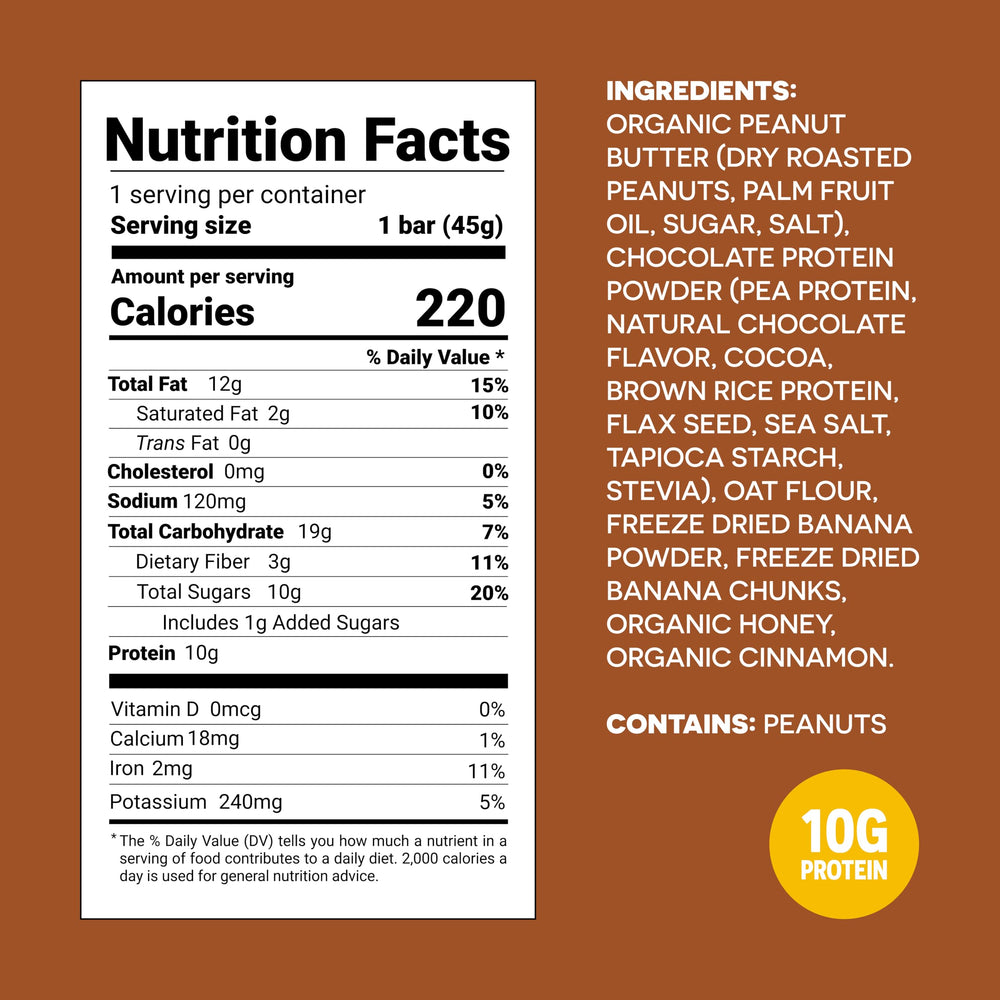 FRO PRO Banana Crunch bar pack packaged 24 showing convenient pantry-friendly protein snacks.