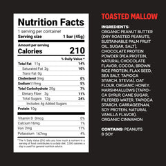 FRO PRO bar label image, gluten-free and dairy-free promise with clean ingredients.