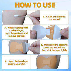 Fsecamb Butterfly bandages provide discreet protection for skin.