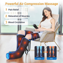 FSUON leg massager with six modes lets you tailor your massage
