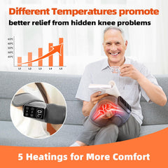 FTSAONG heat-vibration settings highlights five levels and three modes.