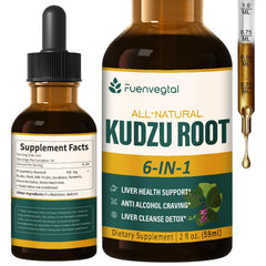Fuenvegtal herbal liquid drops bottle ready for daily liver support.
