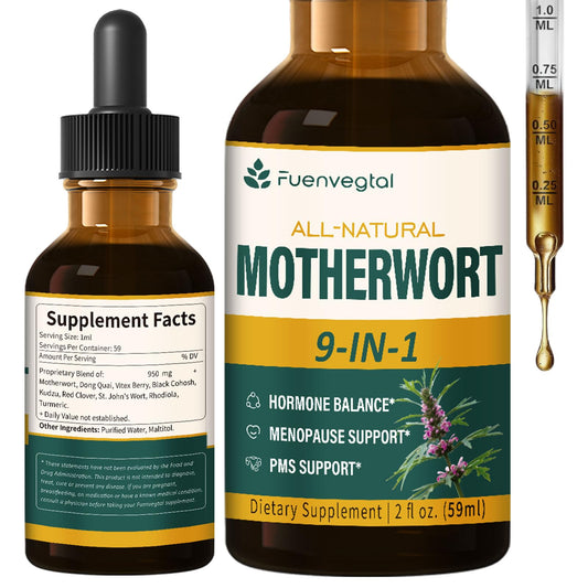 Fuenvegtal Herbal Liquid Drops bottle for hormone balance.