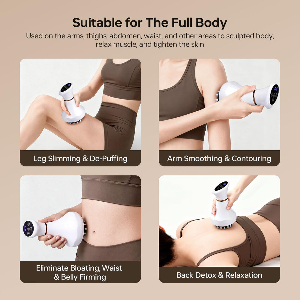 FUFADADE lymphatic drainage massager white gift-ready packaging ideal for gifting