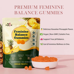FUILOK bottle showing 60 gummies for monthly two-per-day routine
