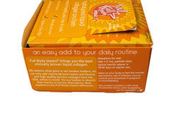 Full Body Impact Liquid Collagen 1oz serving ready for daily use.