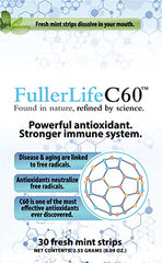 FullerLifeC60 mint-flavored strip with quick dissolve and refreshing taste.
