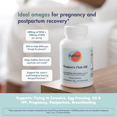 Independent third-party testing badge on FullWell Fertility Trio label.