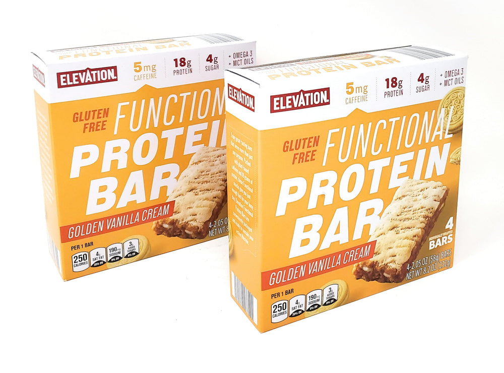 Functional Protein Bar nutrition panel: clear protein info to guide snacking choices.