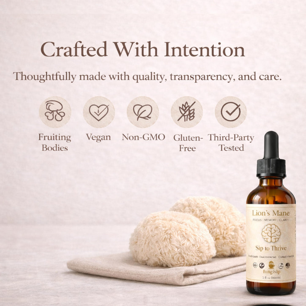 Ideal addition to a morning routine or study session with Lion’s Mane.