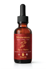 FUNGISIP Momentum bottle with cordyceps for daily energy support.