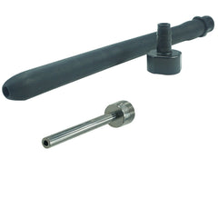 Funny Steel enema nozzle small 3.5-inch for precise flow control.