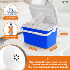 Fuptos ice pad used with knee and shoulder for swelling relief.