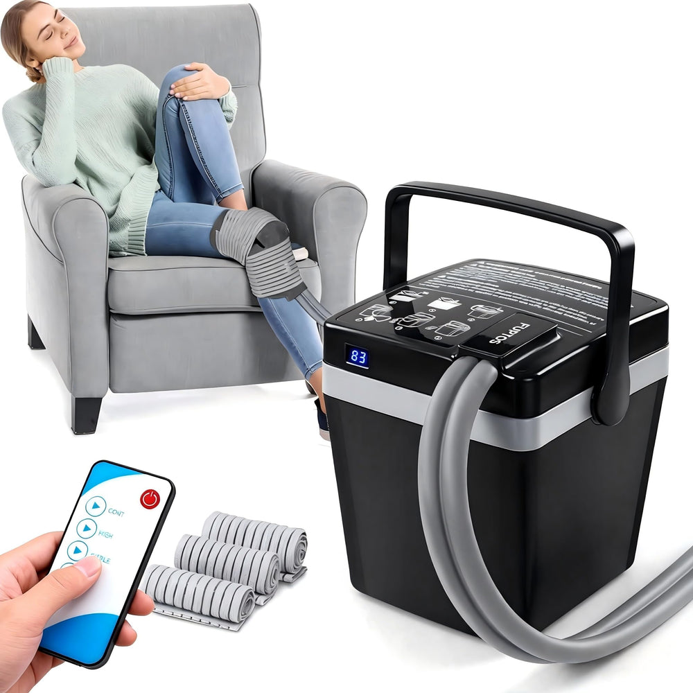 fuptos cold therapy machine knee wrap for targeted relief and swelling control