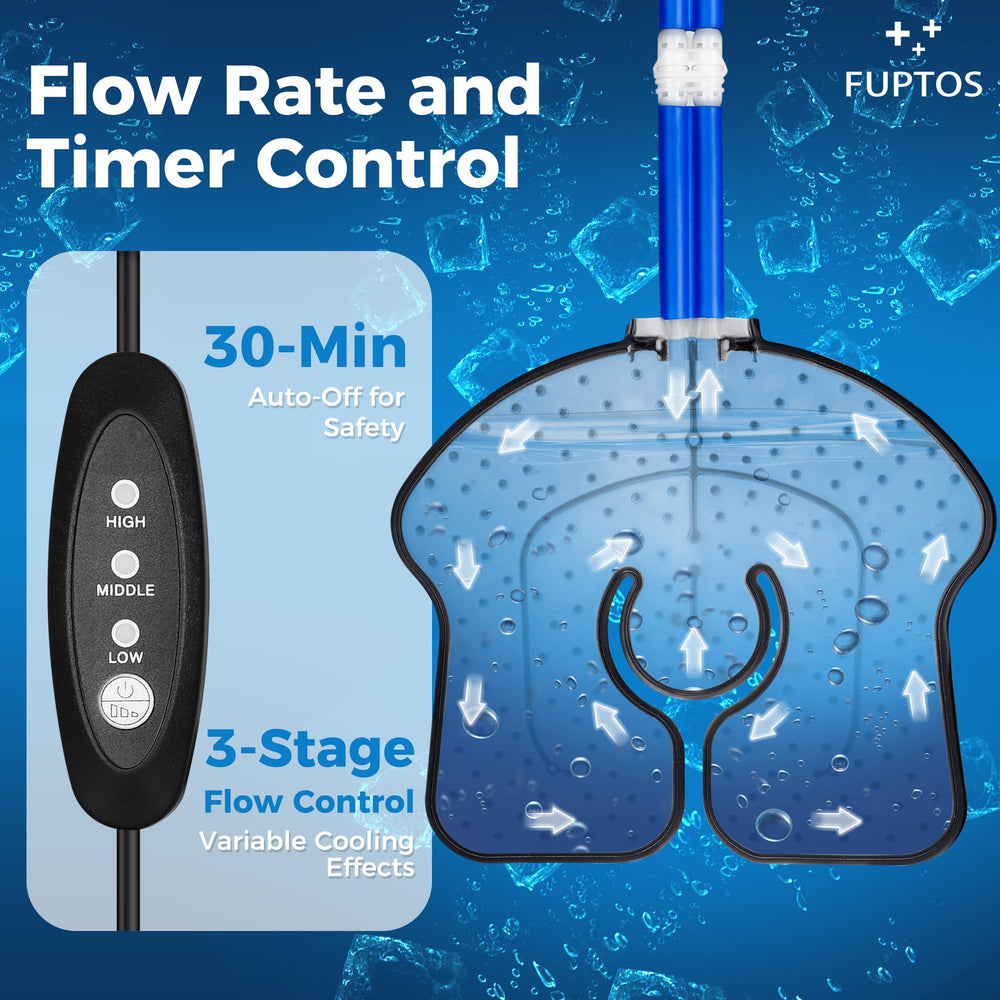 Fuptos cold therapy machine three modes offer customizable cooling sessions.