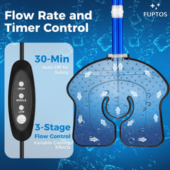 Fuptos cold therapy machine three modes offer customizable cooling sessions.