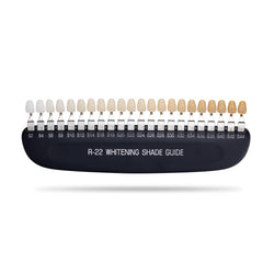FUREIN SMILE engraved shade chart features an elegant design for easy reference.